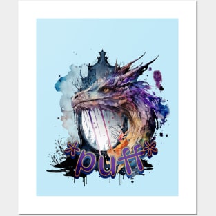 The magic dragon Posters and Art